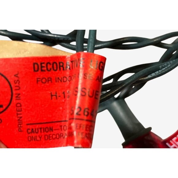 Hersheys Christmas Holiday String Lights With Green and Red Candy Characters - Picture 7 of 12